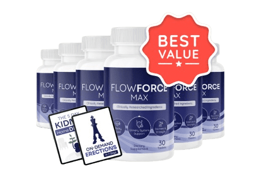 FlowForce Max Discounted Six Bottles